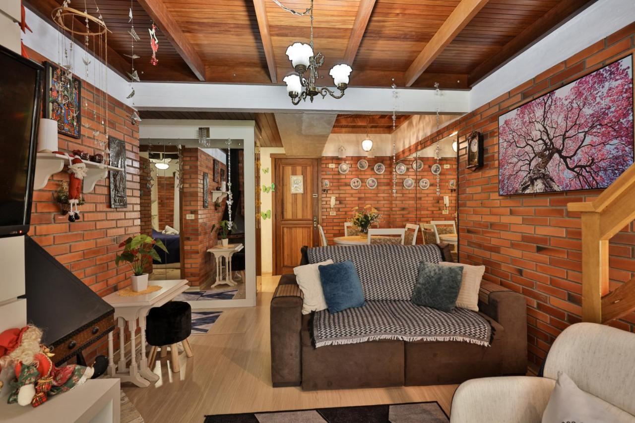 Duplex Tranquilo Pertinho Do Lago Gramado Exterior photo